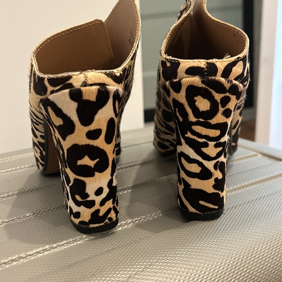 Joes jeans leopard mules - Picture 4 of 4
